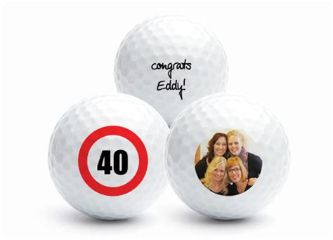 Golfballen bedrukken vanaf 3 stuks en € 1,95 per bal.